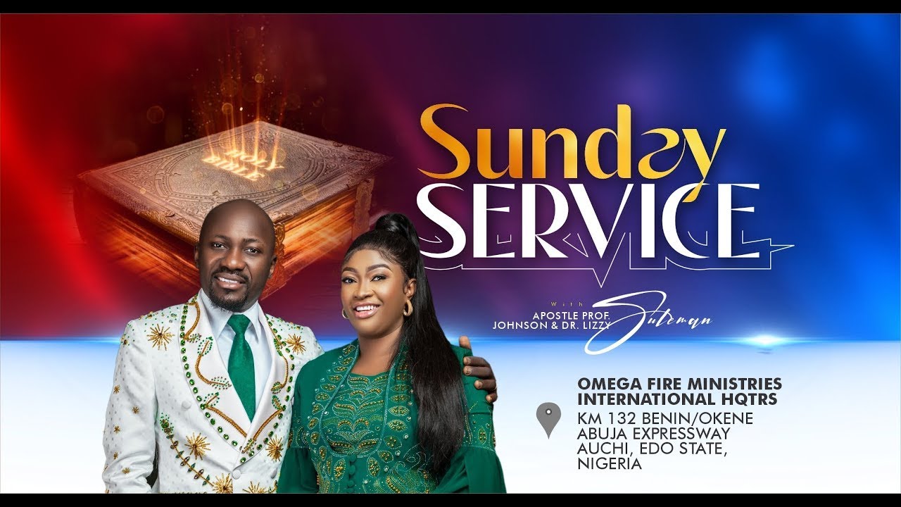 SUNDAY SERVICE || Apostle Johnson & Dr. Lizzy Suleman || 25th Jan., 2026