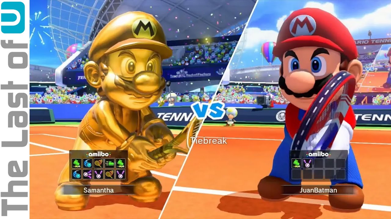 Mario Tennis: Ultra Smash - Online amiibo Doubles Matches (Splitscreen)