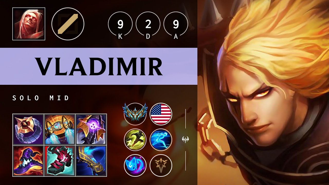 Vladimir Mid vs Ahri - NA Challenger Patch 25.17
