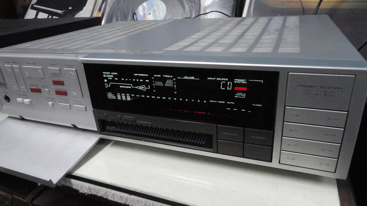 O Rei do Som - Receiver Akai AA-A35
