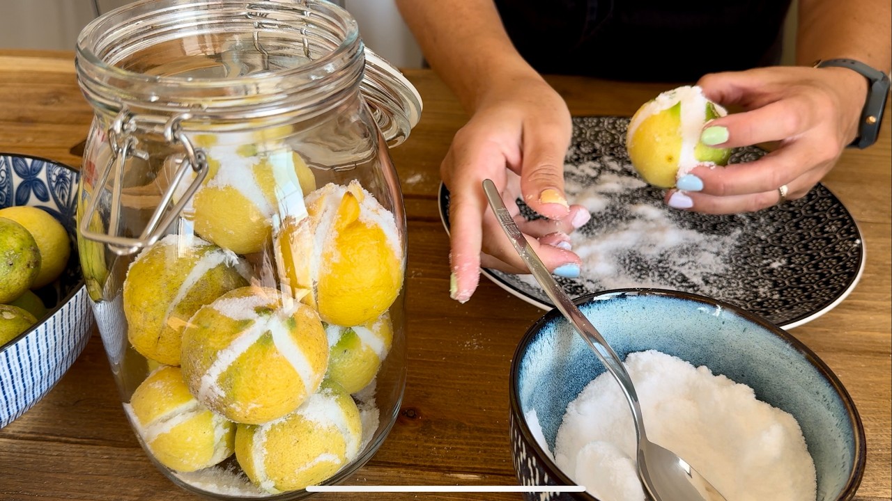 Easy Preserved Lemons Moroccan recipe