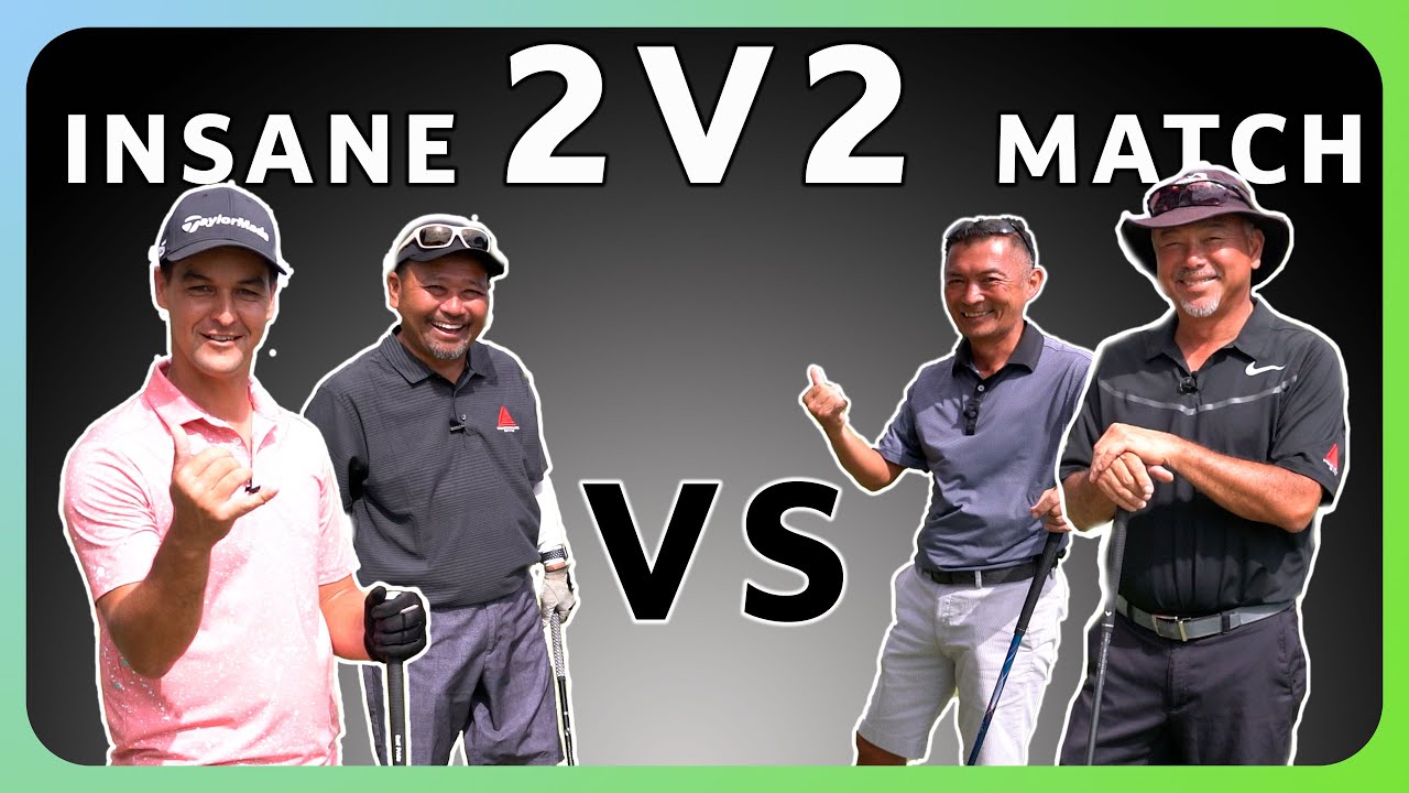 INSANE 2V2 MATCH | NAVY MARINE GOLF COURSE | GOLF HAWAII