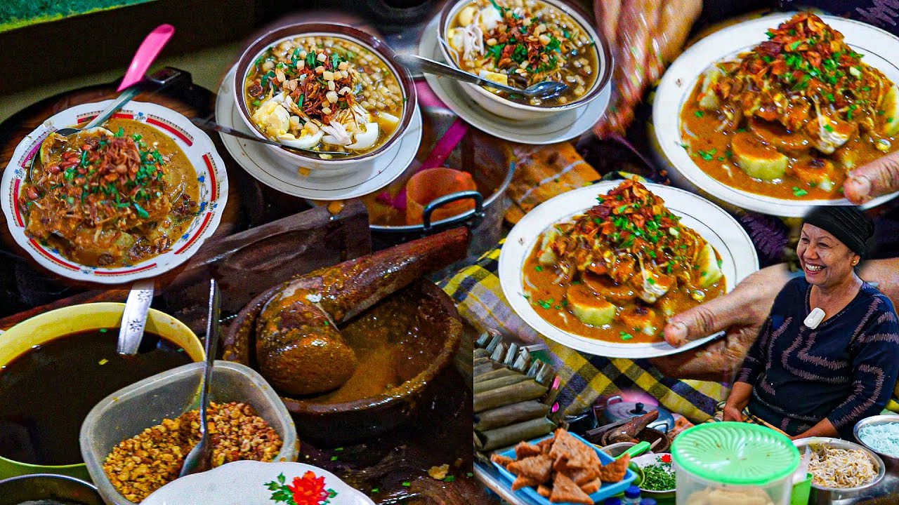 PEDAGANG INI JUAL LONTONG TAHU BLORA 12 RIBU, TERNYATA BUMBU KACANG JADI KUNCI LARISNYA !