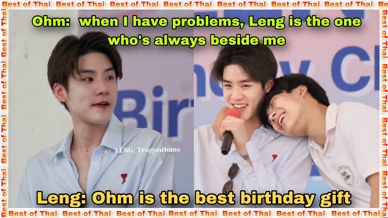Leng was Emotional with Ohm’s Message | He Said He Loves Him, He’s Just SHY to Directly Tell Him