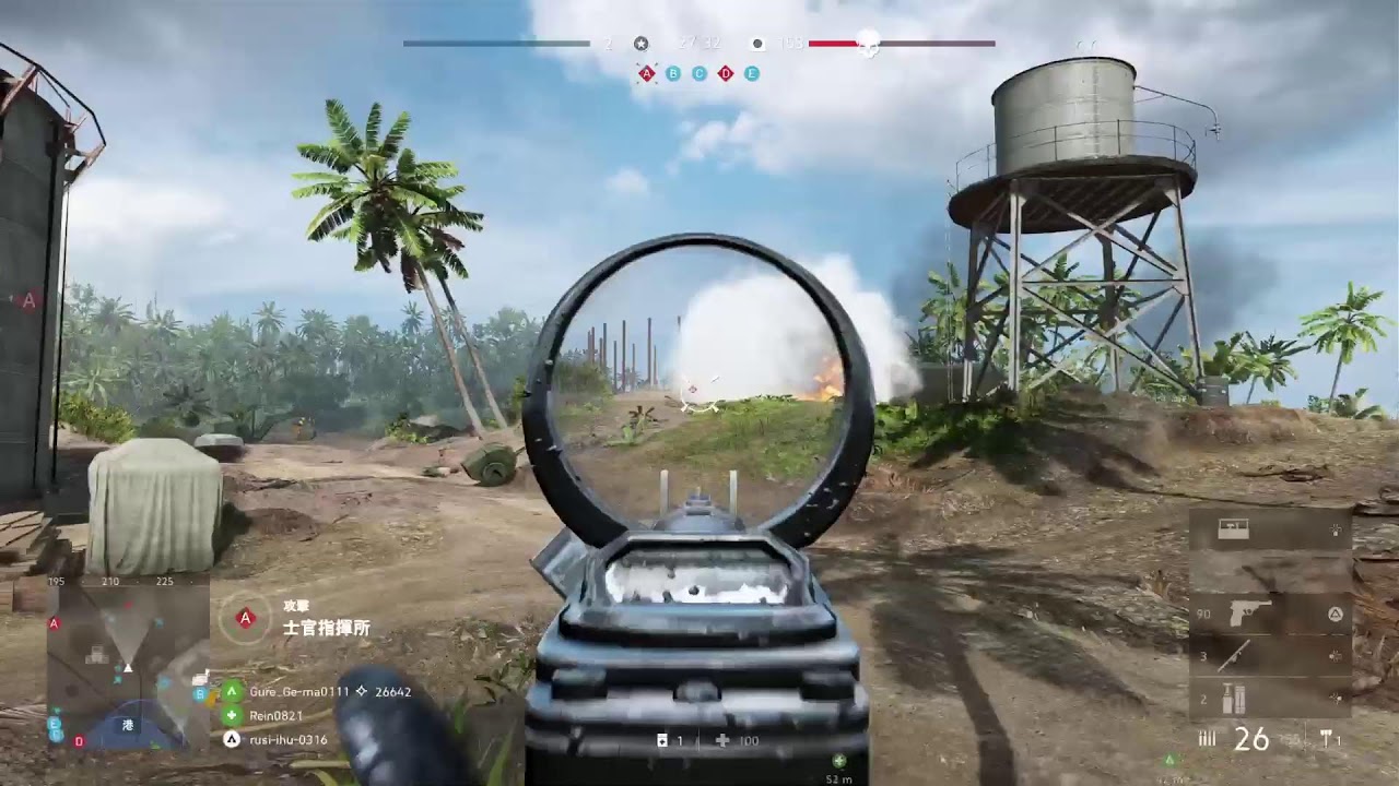 PS5.BF5 帰ってきたMMG夫婦がプレイ！嫁エイム皆無！#94[✳️鼓膜に注意]