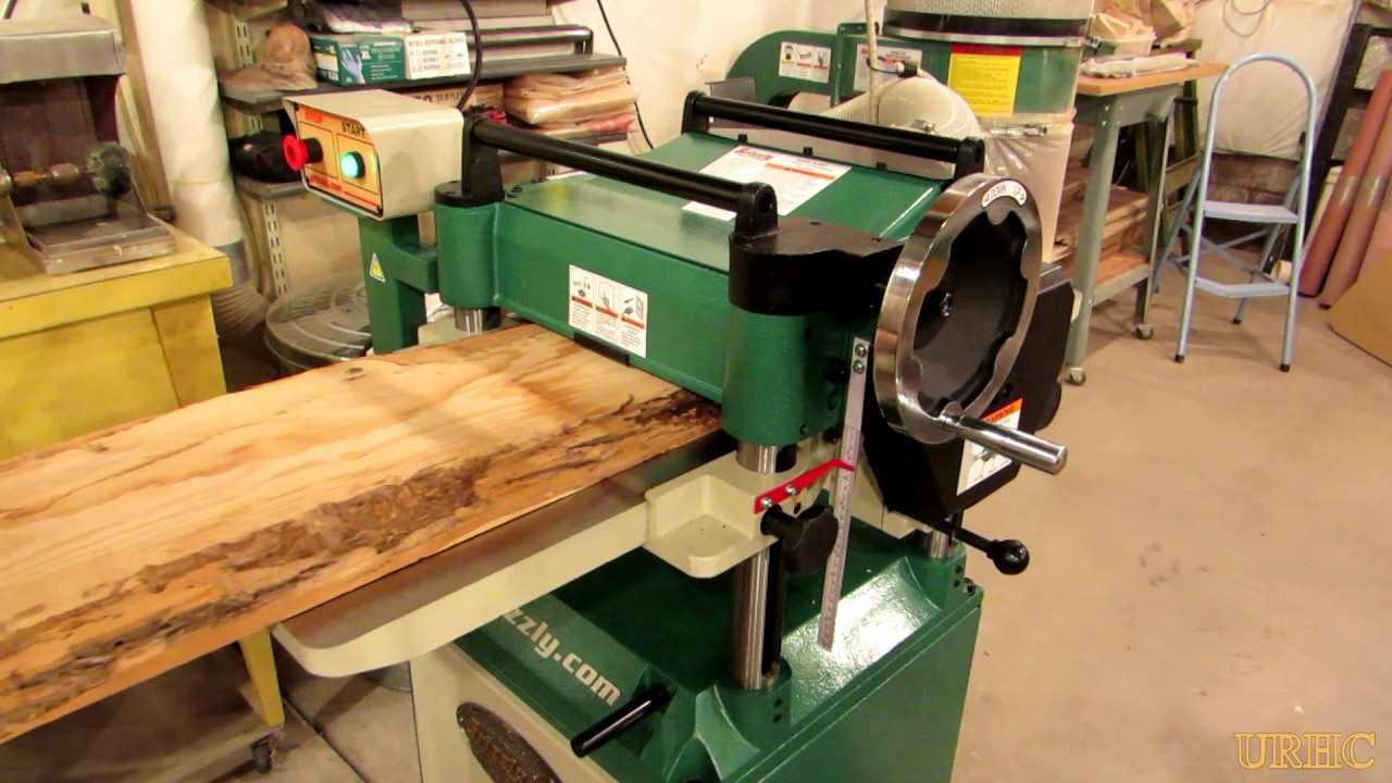 Grizzly G0453Z Spiral Head Cut Quality & Out Feed Roller Embossing.