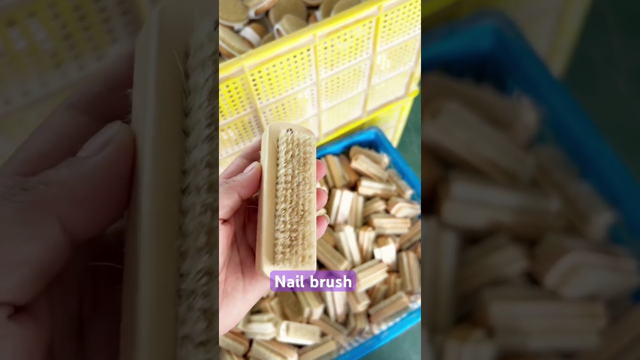 Nail brush in production. #nailart #nailtool #nailpolish #nailbrush
