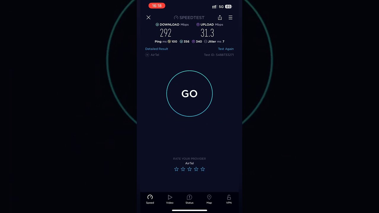 Airtel 5G Bhopal N78 40Mhz Vs Gwalior N78 100Mhz MP Circle