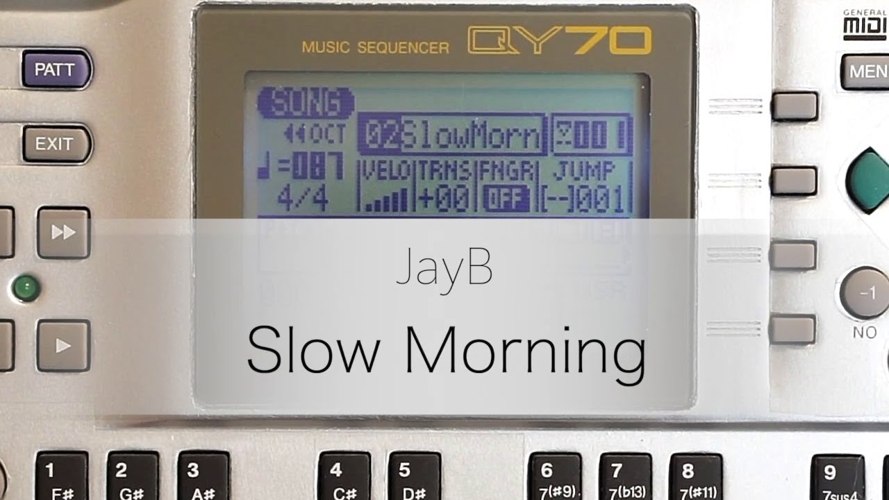 JayB - Slow Morning [LoFi Chillout on Yamaha XG QY70]