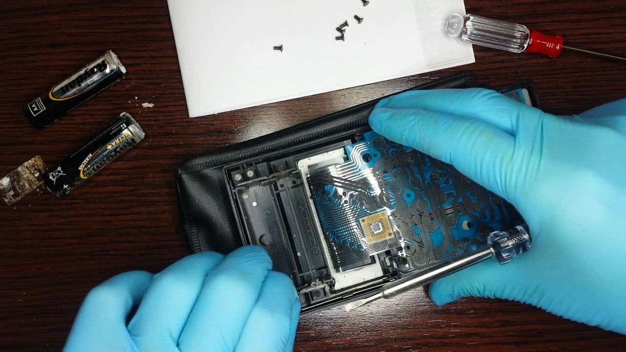 REPARACION OXIDO BATERIAS CALCULADORA  SULFATACION