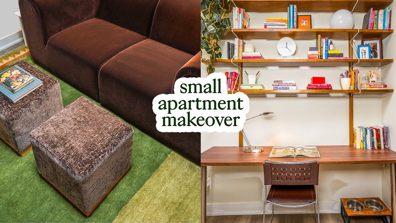 trying to decorate this ACTUALLY small apartment |  functional & cool girl aesthetic