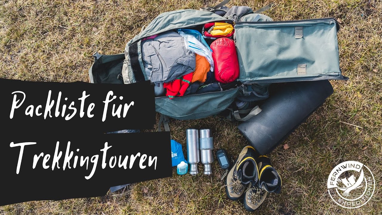 PACKLISTE TREKKING: Was brauche ich auf einer Trekking Tour