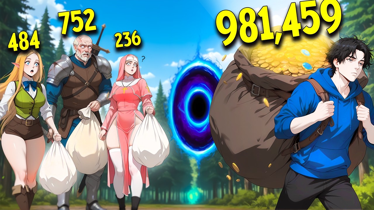 While They Suffer To Farm The NEW Adventurer MIN-MAXED All Dungeons! | Manhwa Recap
