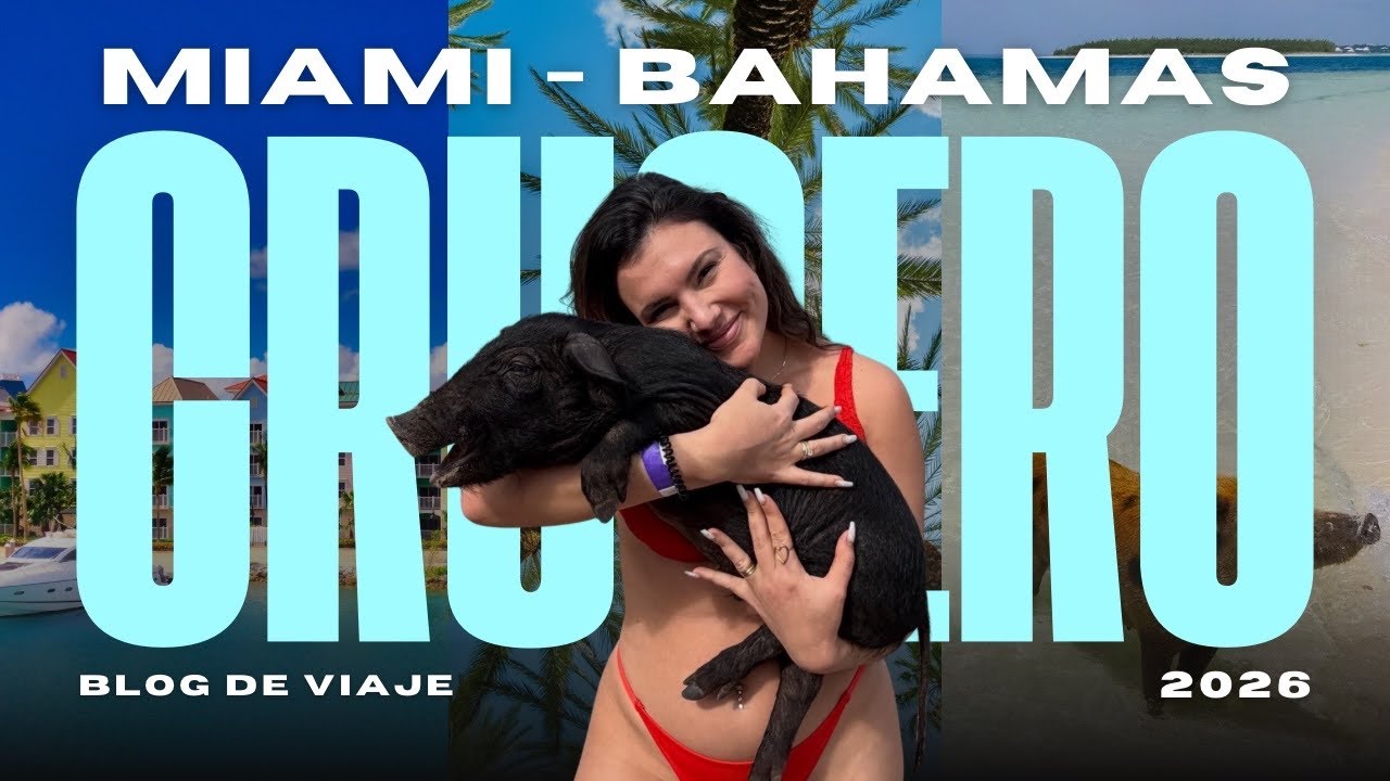 🌴🚢 CRUCERO de ENSUEÑO: de MIAMI a BAHAMAS 🇧🇸 | TODO lo que nadie te cuenta