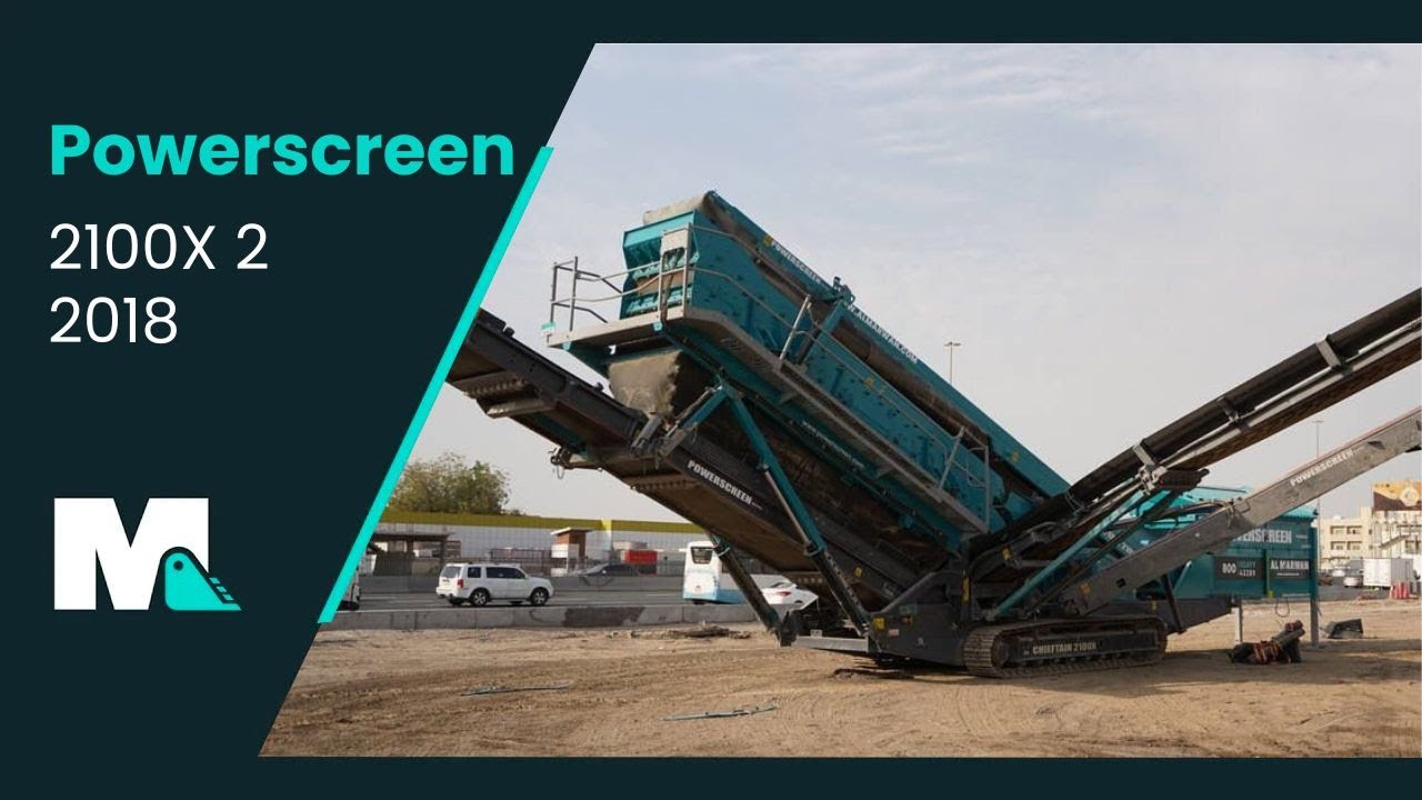 Powerscreen Chieftain 2100X 2 Deck Screener | 2018