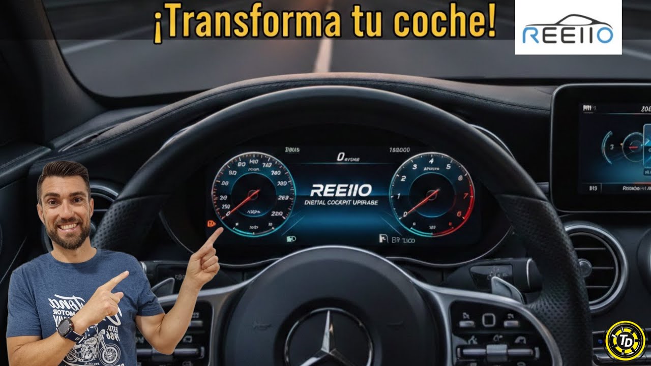 Nuevo CUADRO de INSTRUMENTOS digital para tu MERCEDES. Cómo instalarlo/ REEIIO/ TOP DRIVERS