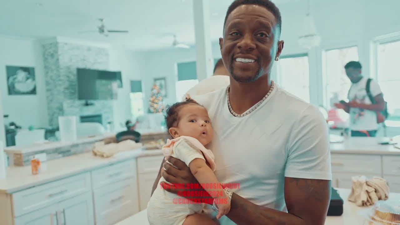 BOOSIE ХВАСТИТ СВОИМ НОВОРОЖДЕННЫМ В ВИДЕОБЛОГЕ С BOOSIE