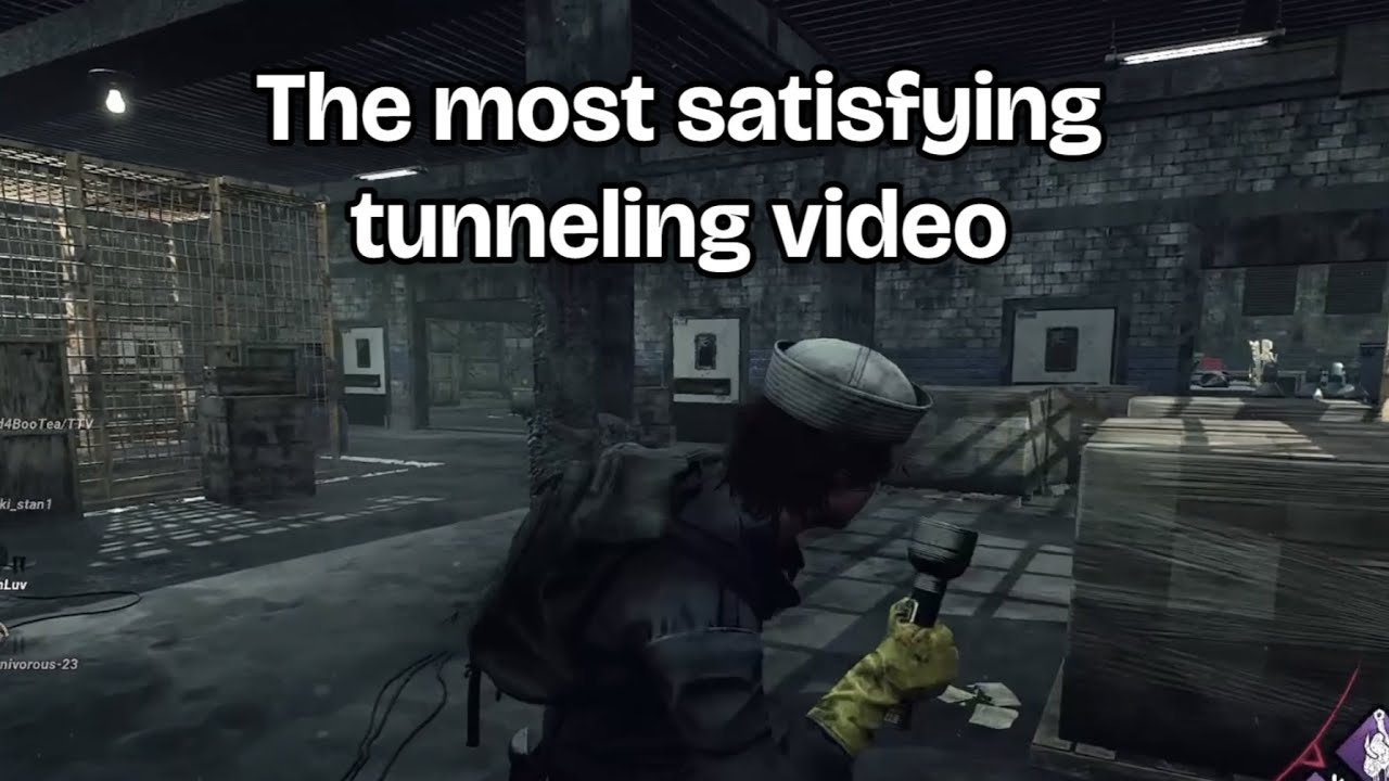 Mikey tries to tunnel