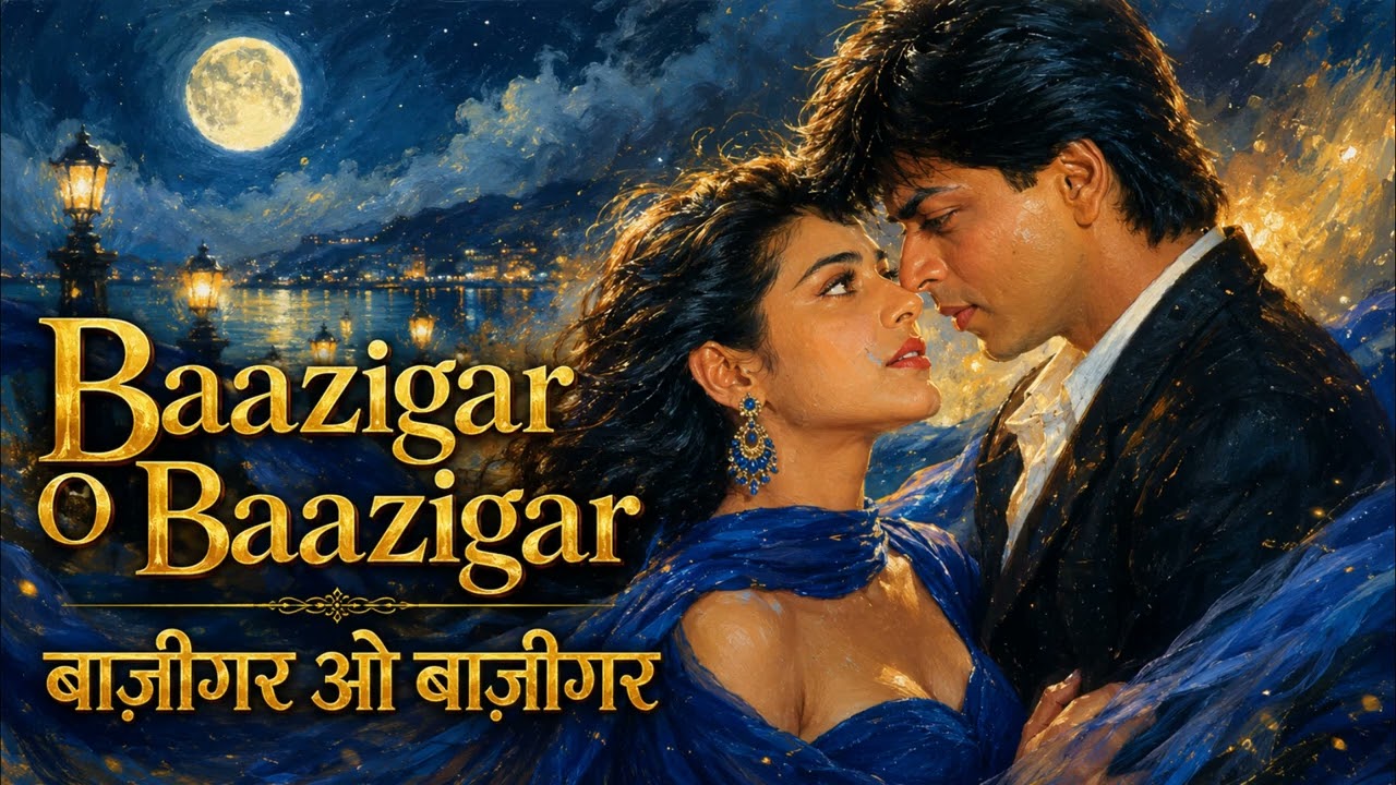 Baazigar O Baazigar EDM Remix ❤️ Shah Rukh Khan & Kajol | Baazigar (1993)