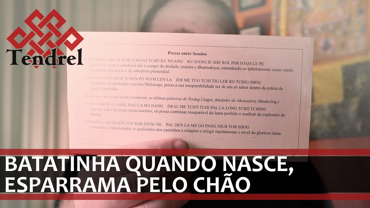 Como decorar versos budistas