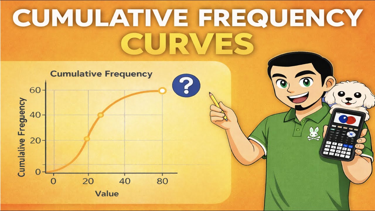 Cumulative frequency curve (IB MATH 11th)
