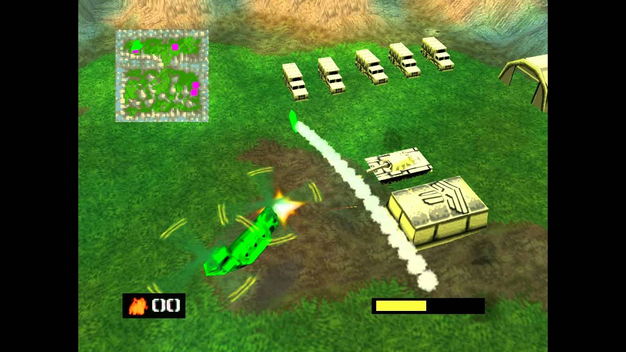 Army Men Air Attack N64 Gameplay