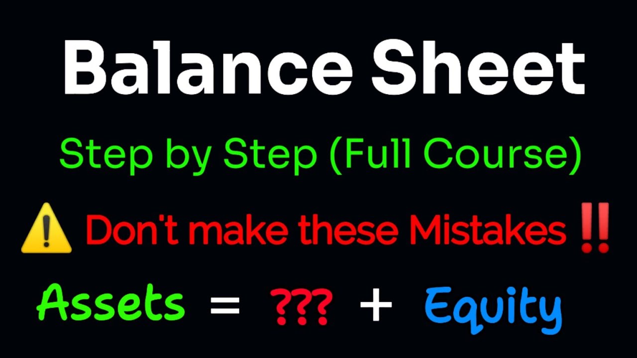 Balance Sheet
