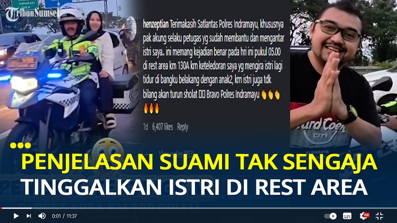 Penjelasan Suami Tinggalkan Istri di Rest Area saat Mudik, Dikira Tidur Ternyata Shalat Subuh