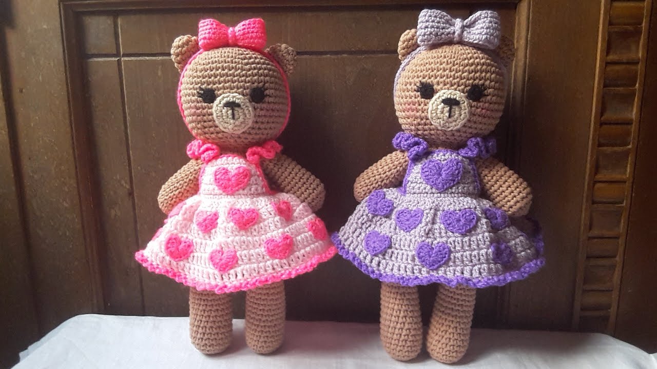 Osita AMIGURUMI. Parte 4 🐻💜