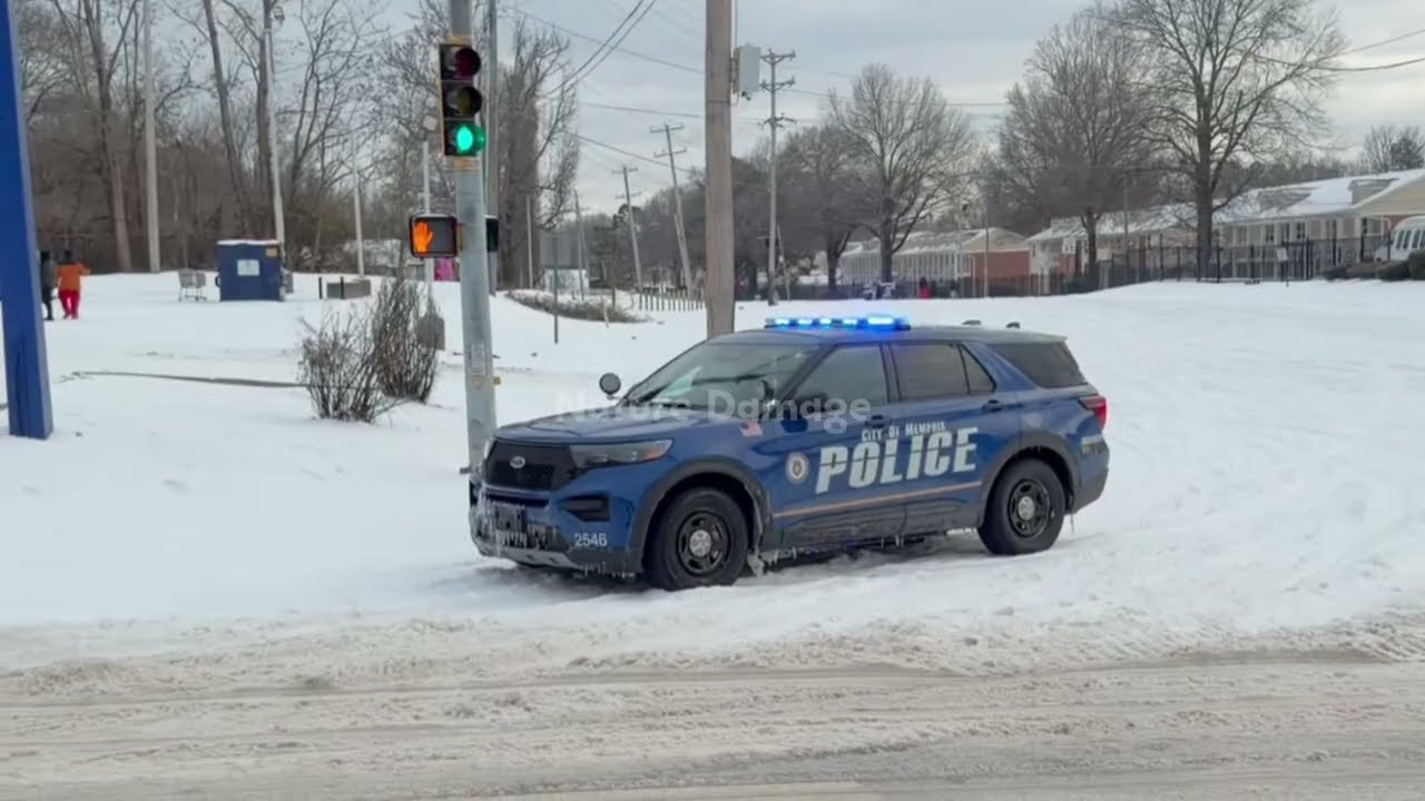 Chaos in Tennessee Today! Super Ice Snow Storm Causing Many Accident in Mississippi