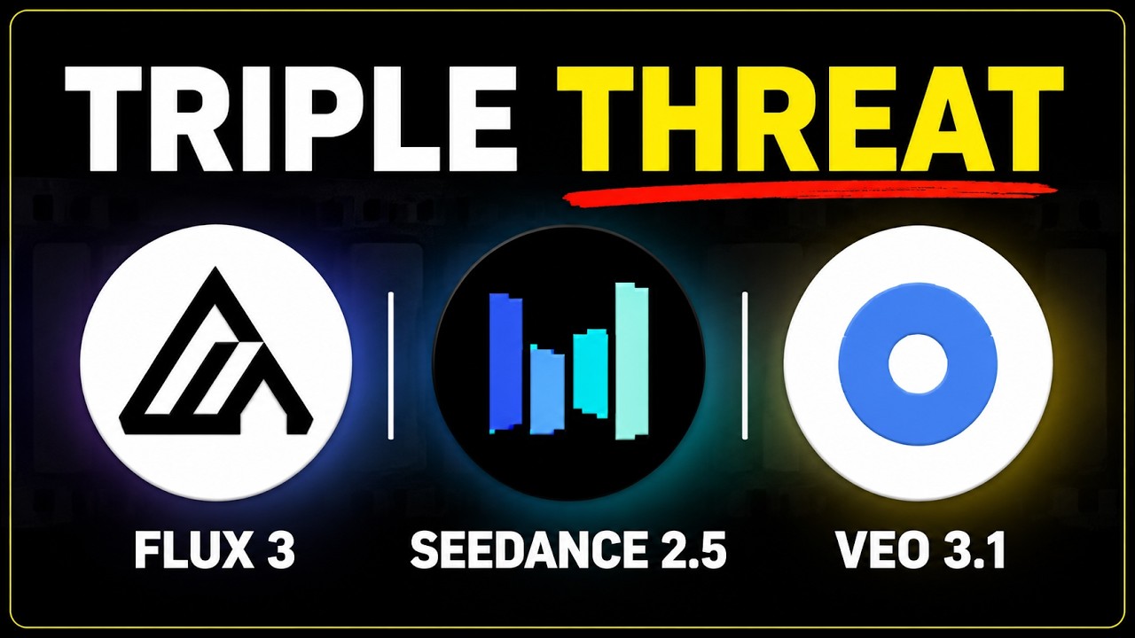 FLUX 3 vs Seedance 2.5 vs Veo 3.1: Which Is Better?
