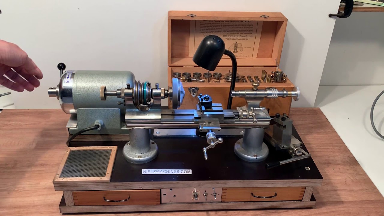Boley Leinen 8mm Watchmaker’s Lathe