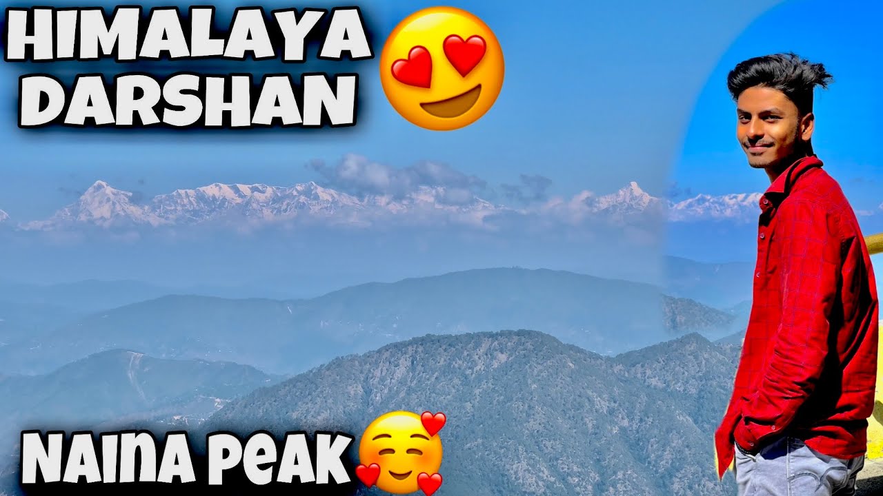 Himalaya Darshan From Nainital 😍|| Himalaya View Point Nainital 🤯|| UTTARAKHAND RIDE 🔥|| PART-6