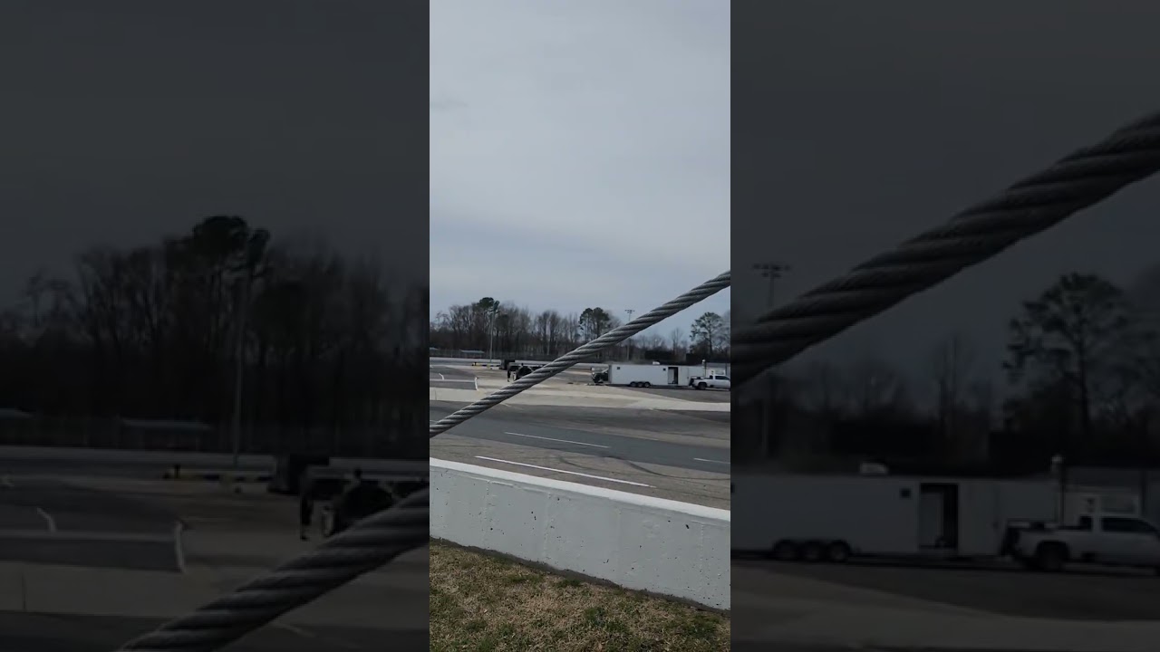 Limited Late Model testing at Langley Speedway