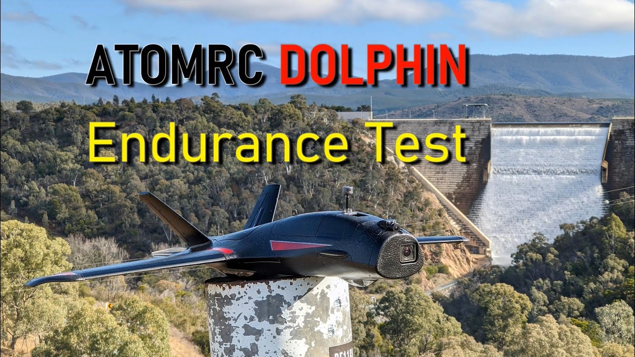AtomRC Dolphin - Li-Ion Endurance Test at Cotter Dam