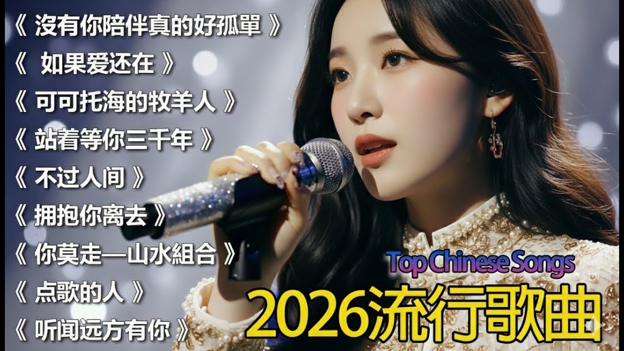 大陸流行歌曲🎈🎈【無廣告】2025最新歌曲 2025好听的流行歌🎗️華語流行串燒精選抒情歌 🎗️Top Chinese Songs 2026