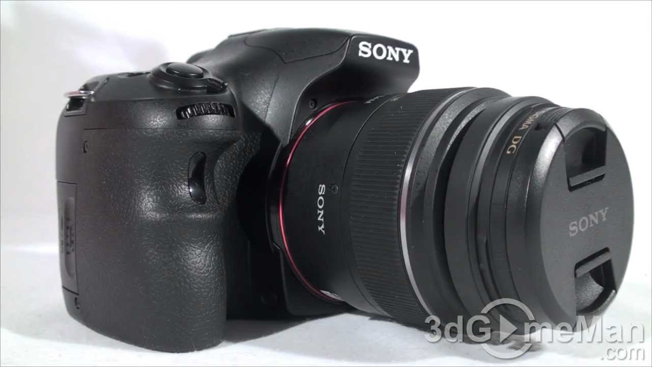 #1411 - Sony A57 16.1MP DSLR Camera w/ 18-55mm Lens Kit Video Review