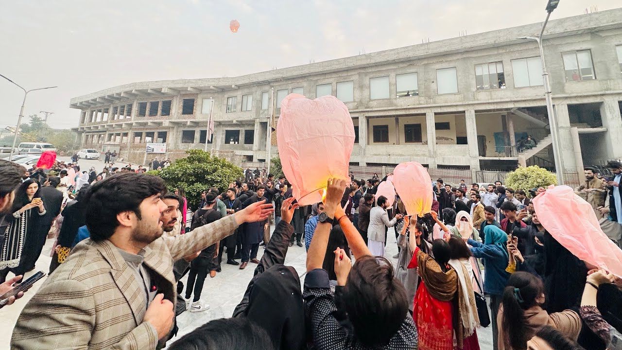 ILF 2022 ceremony at our university, Iqra National university ✨