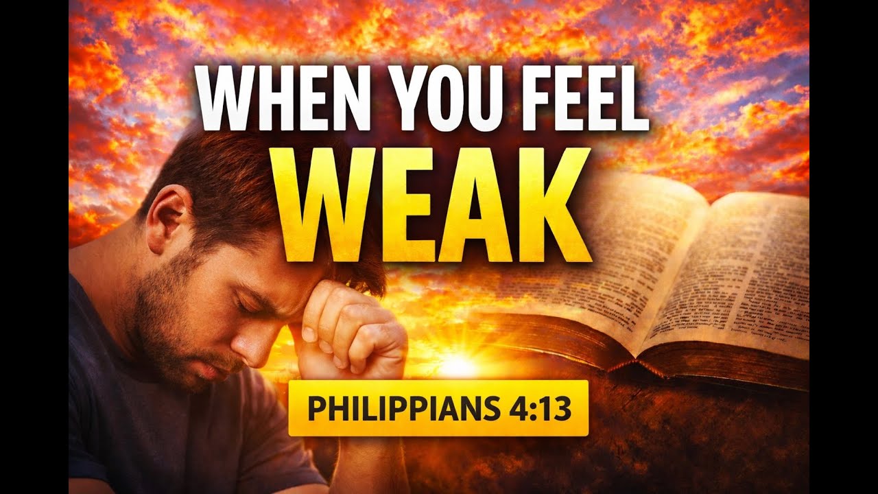 Feeling Weak? Philippians 4:13 (NKJV) Explained
