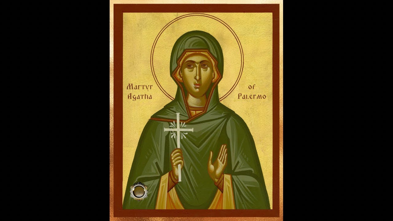 Saturday, February 17, 2024 +Martyr Agatha of Palermo +Afterfeast of the Meeting of the Lord