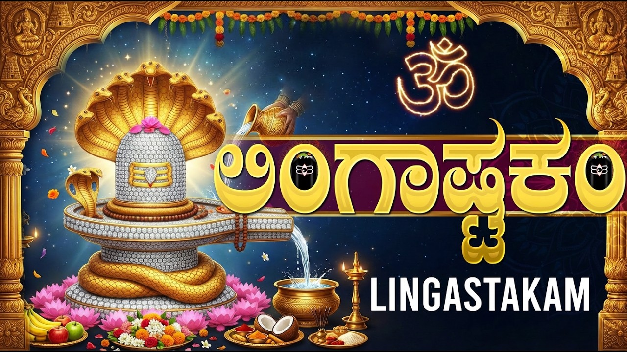 ಶಿವ ಲಿಂಗಾಷ್ಟಕಂ ಕೇಳುವುದರಿಂದ ಶಿವನ ಕೃಪೆಯಿಂದ ನಿಮ್ಮ ಇಷ್ಟಾರ್ಥಗಳು ಈಡೇರುತ್ತವೆ | Lingashtakam Kannada