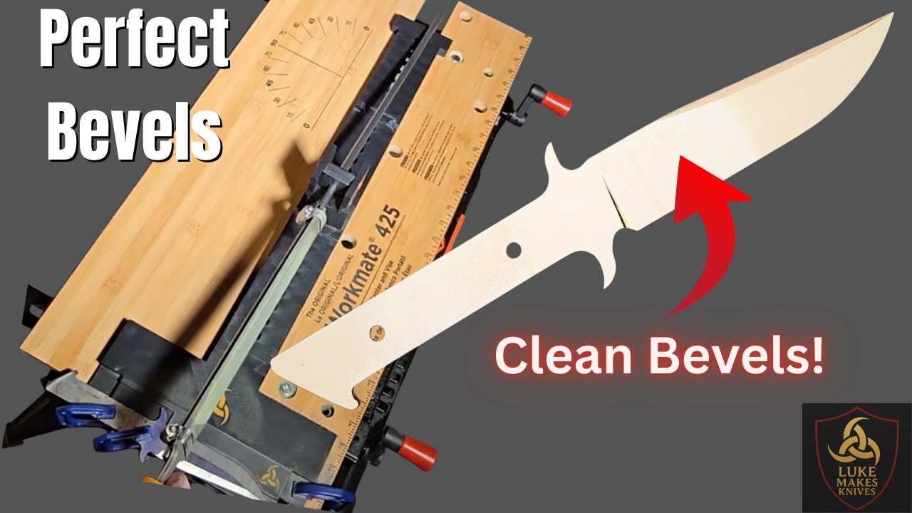 Perfect Knife Bevels Every Time — My Filing Jig Setup