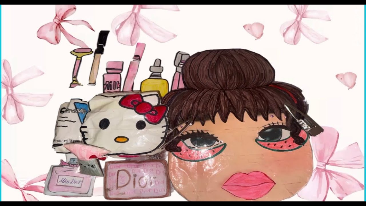 Roblox Makeup ASMR 💄Compilation RobloxBaddie Makeup and Skincar...#asmr #roblox #art #paperasmr