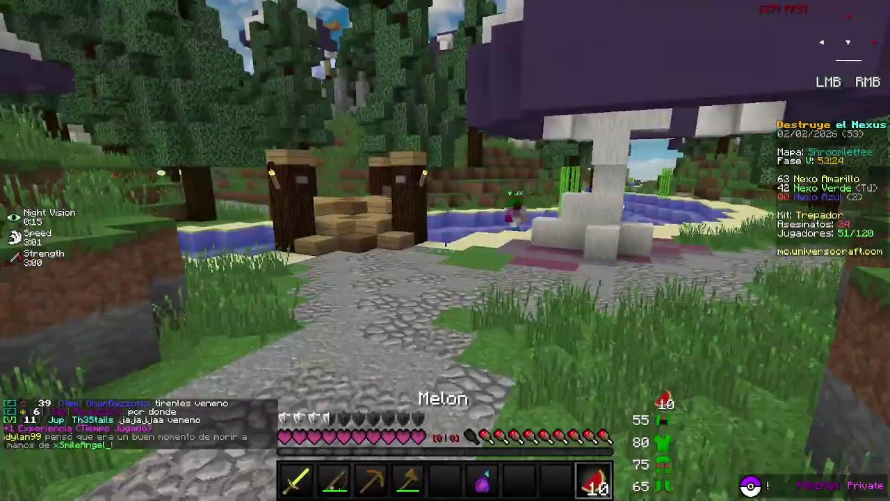 🔴DESTRUYE EL NEXUS - UNIVERSOCRAFT !discord !fp !equipo 🔴
