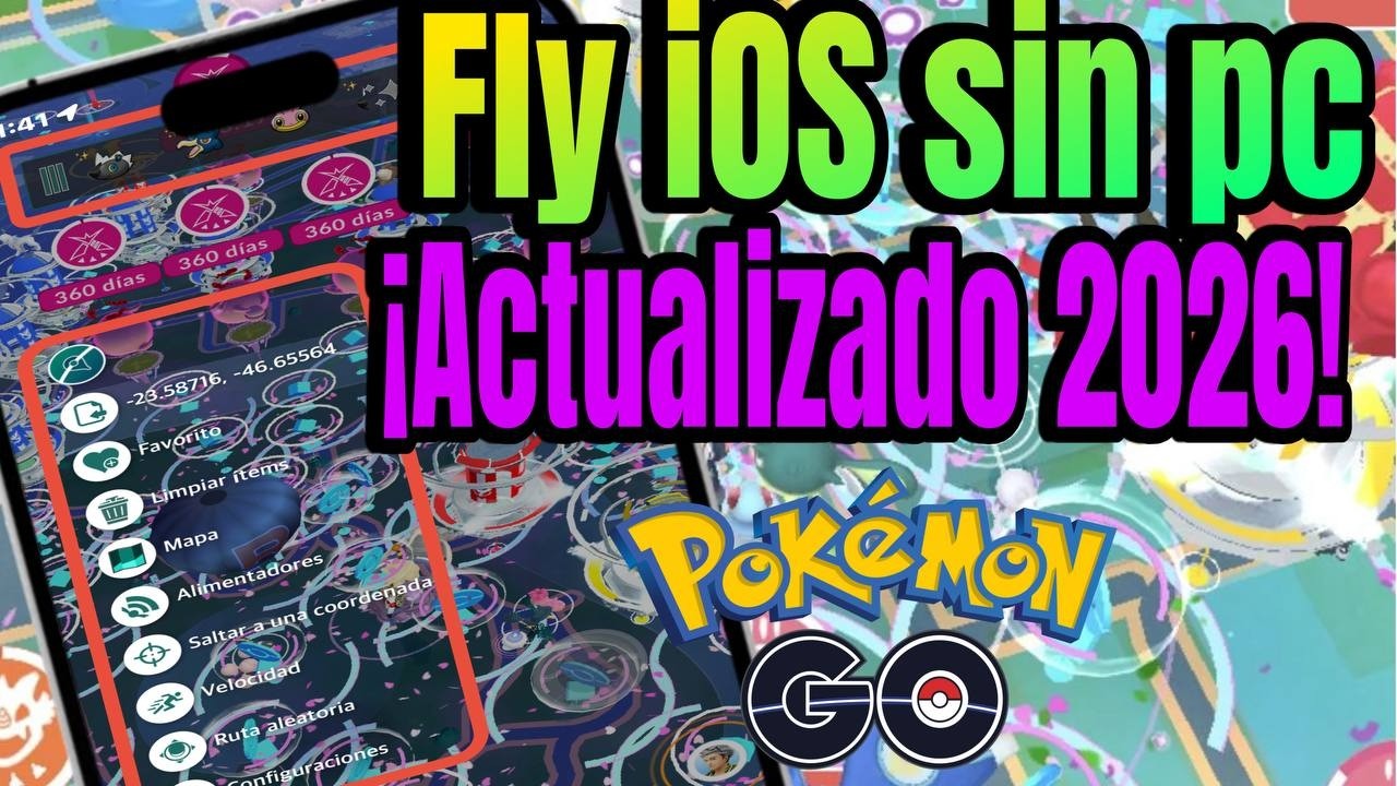 🤯El NUEVO Método FLY Pokémon GO iOS 2026 (Sin PC)✅