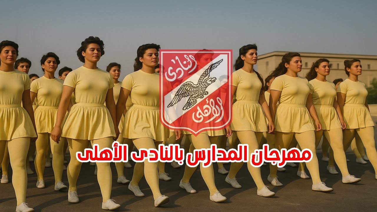 مهرجان المدارس بالنادى الأهلى 1962