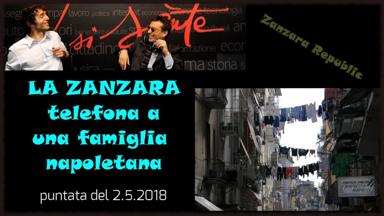 La Zanzara chiama una famiglia napoletana - 2.5.2018