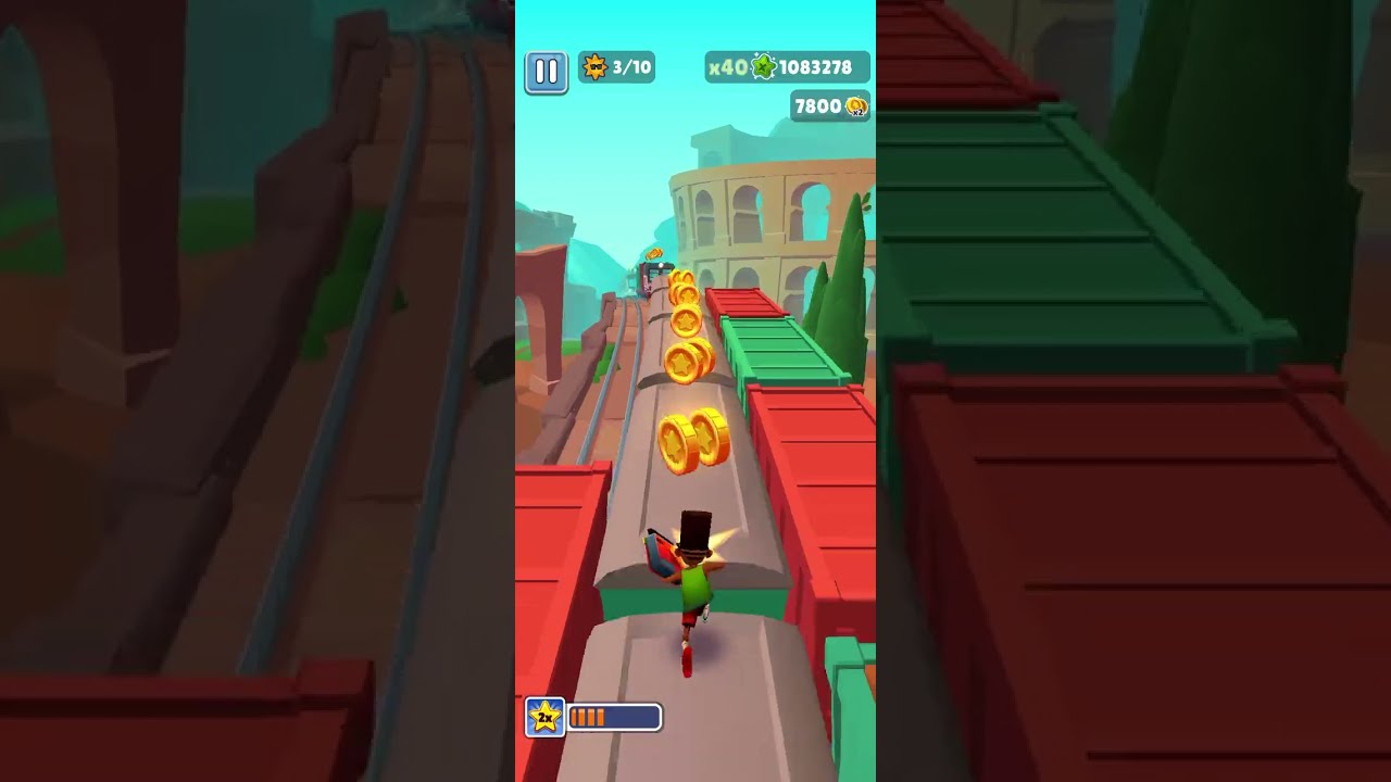 I played Subway surf