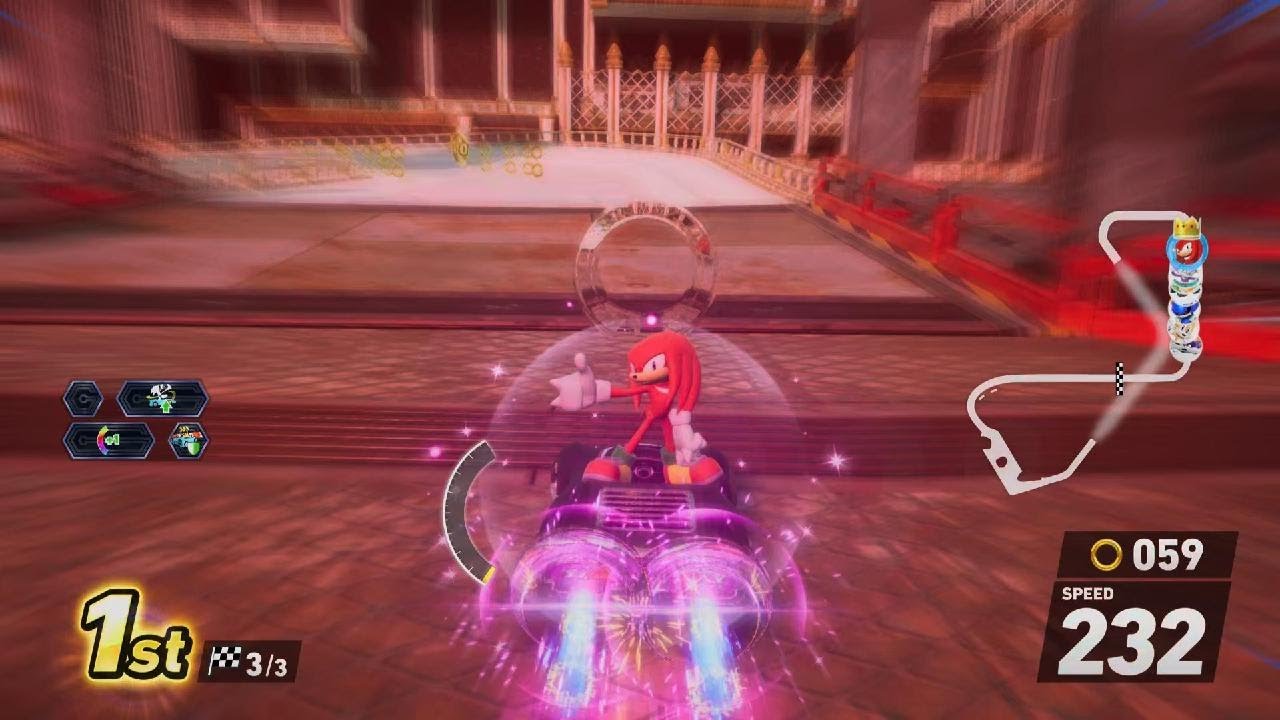 Sonic Racing: CrossWorlds White Space Online Race