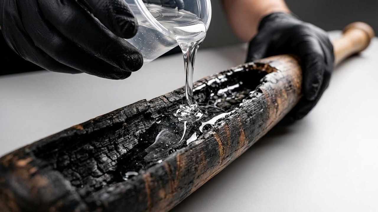 Extremely Destroyed BAT Restoration - With Epoxy Resin